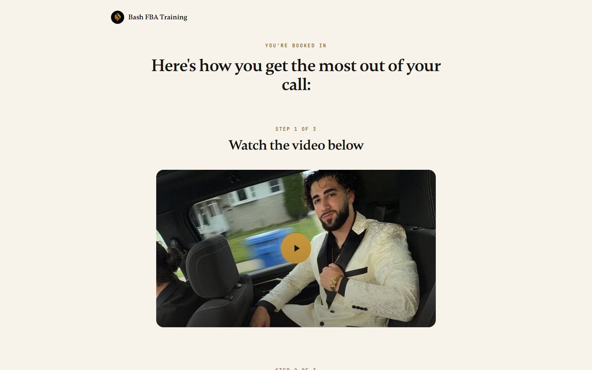 Thank-you page preview
